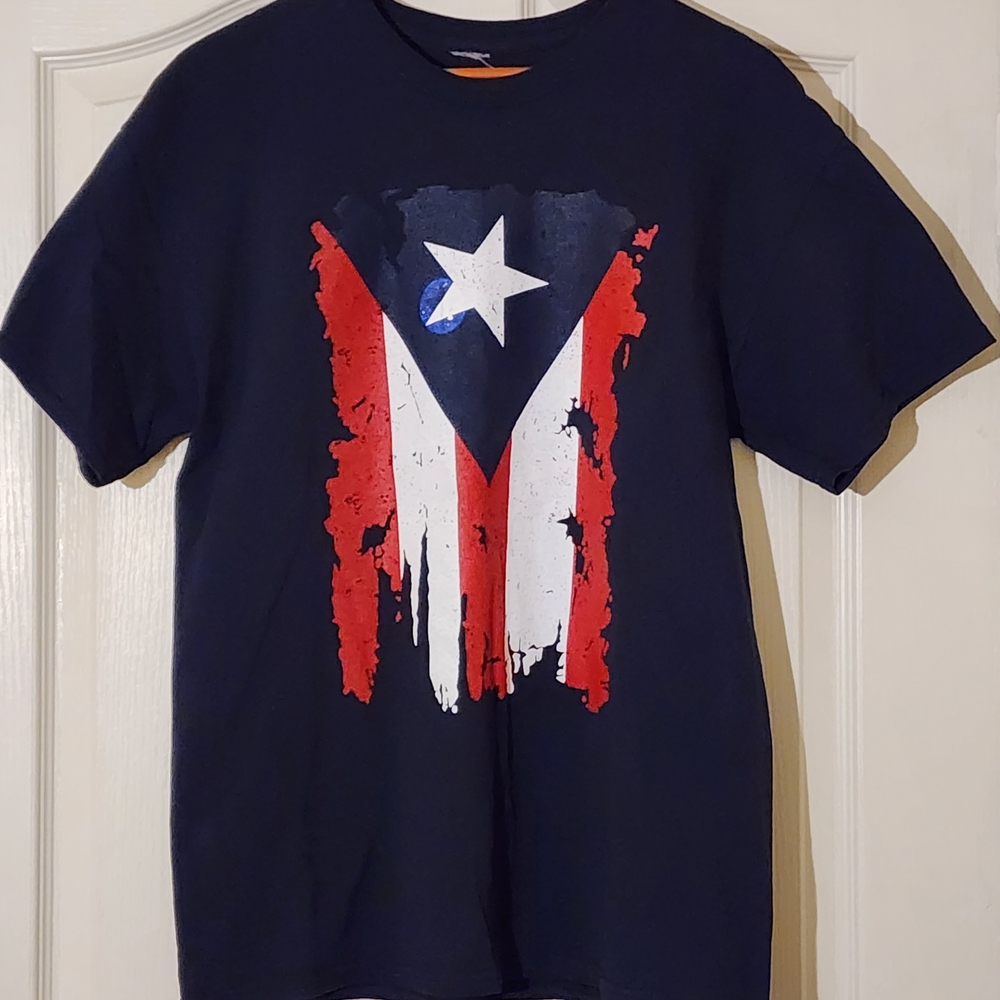 Puerto Rico Flag Graphic T-Shirt